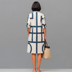 celestine-midi-dress-geometric-print-collared-white-back-view-by-bella-hudson