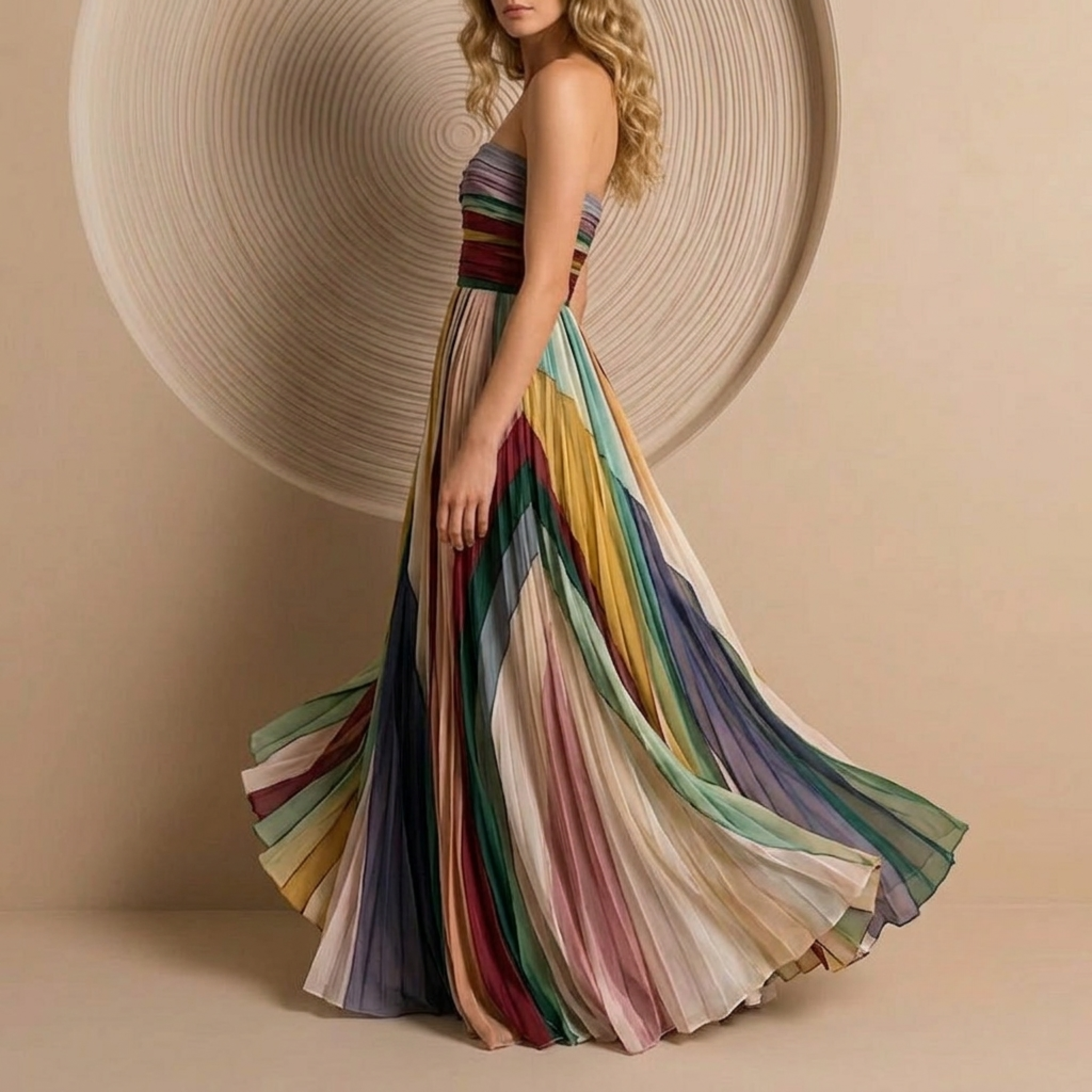 Colorful_Flowing_Maxi_Dress_Multi_Sideview