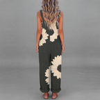 marlowe-jumpsuit-floral-print-wide-leg-black-back-view-by-bella-hudson