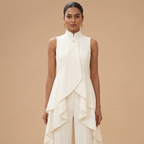 Sleeveless_Overlay_Top_White_Closeupfront