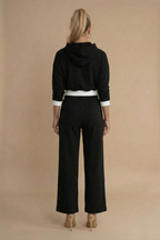 Adalynn hoodie wide-leg tracksuit set, view 2