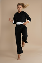 Adalynn hoodie wide-leg tracksuit set, detail view