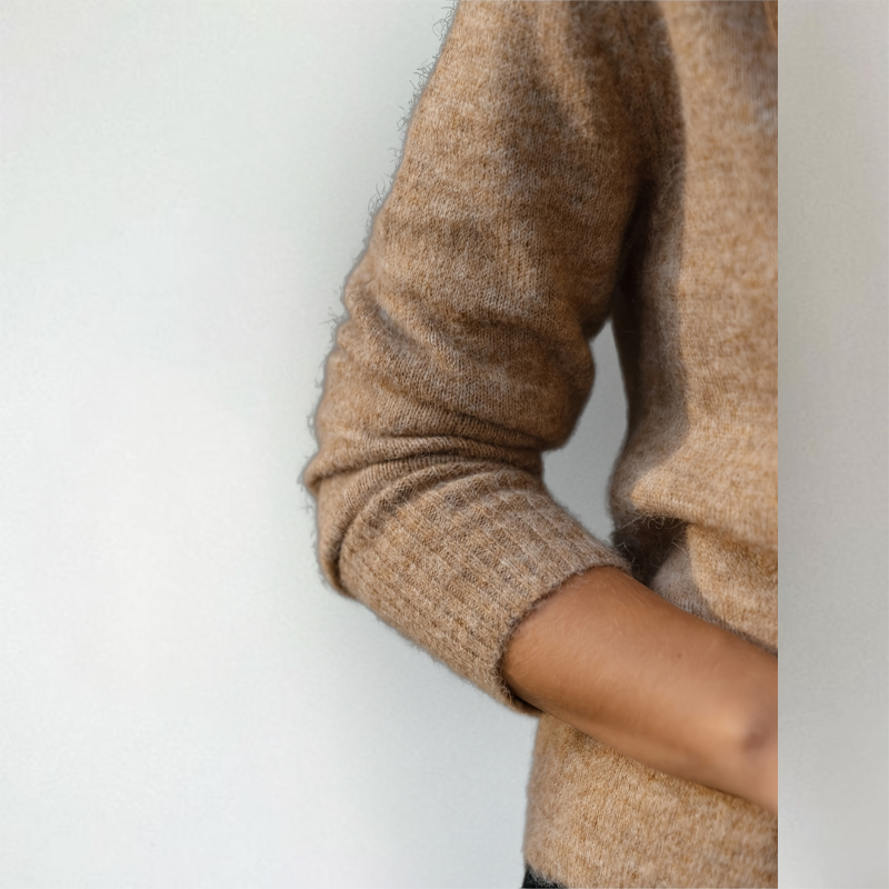 Bellamy Turn-Down Collar Cardigan, lifestyle view