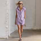 Bethany hooded top and shorts set, view 5