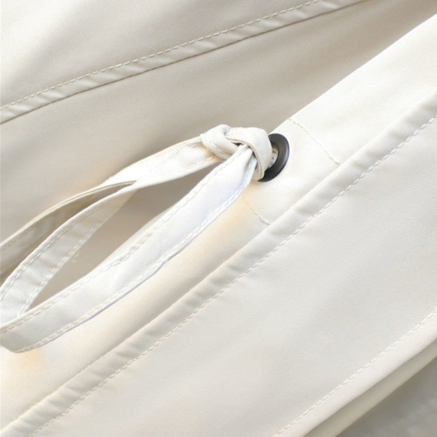 Celestine Relaxed Notch-Lapel Coat, styled view