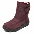 Gisela Waterproof Fleece-Lined Knee High Boots, sole view