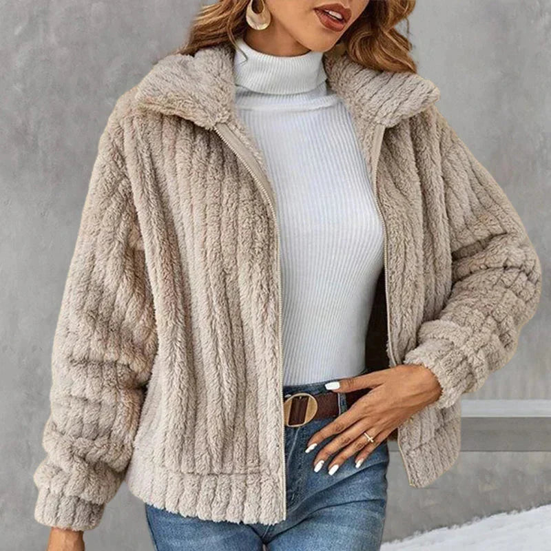 Ines Cropped Knit Vest, back view