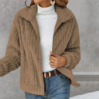 Ines Cropped Knit Vest, Khaki