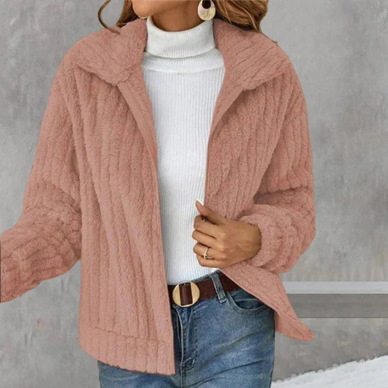 Ines Cropped Knit Vest, Pink