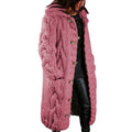 Josephine Wide-Fit Knit Cardigan, Pink