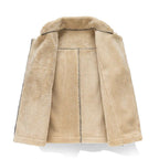 Thea Sherpa Winter Vest, detail view