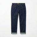 Women's dark blue denim jeans straight fit BELLA HUDSON